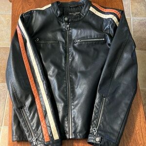 Wilson Pleather Moto Jacket